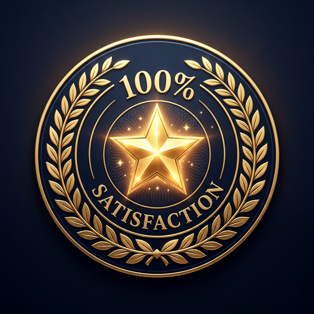100% Satisfaction Guaranteed